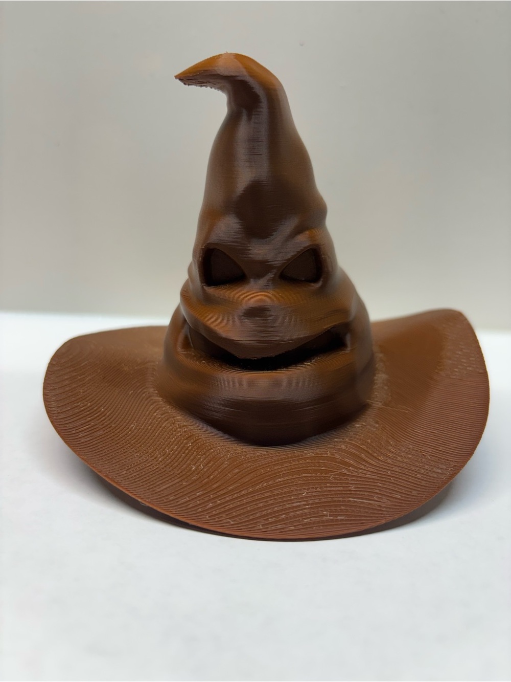 Brown Witch Hat Figurine